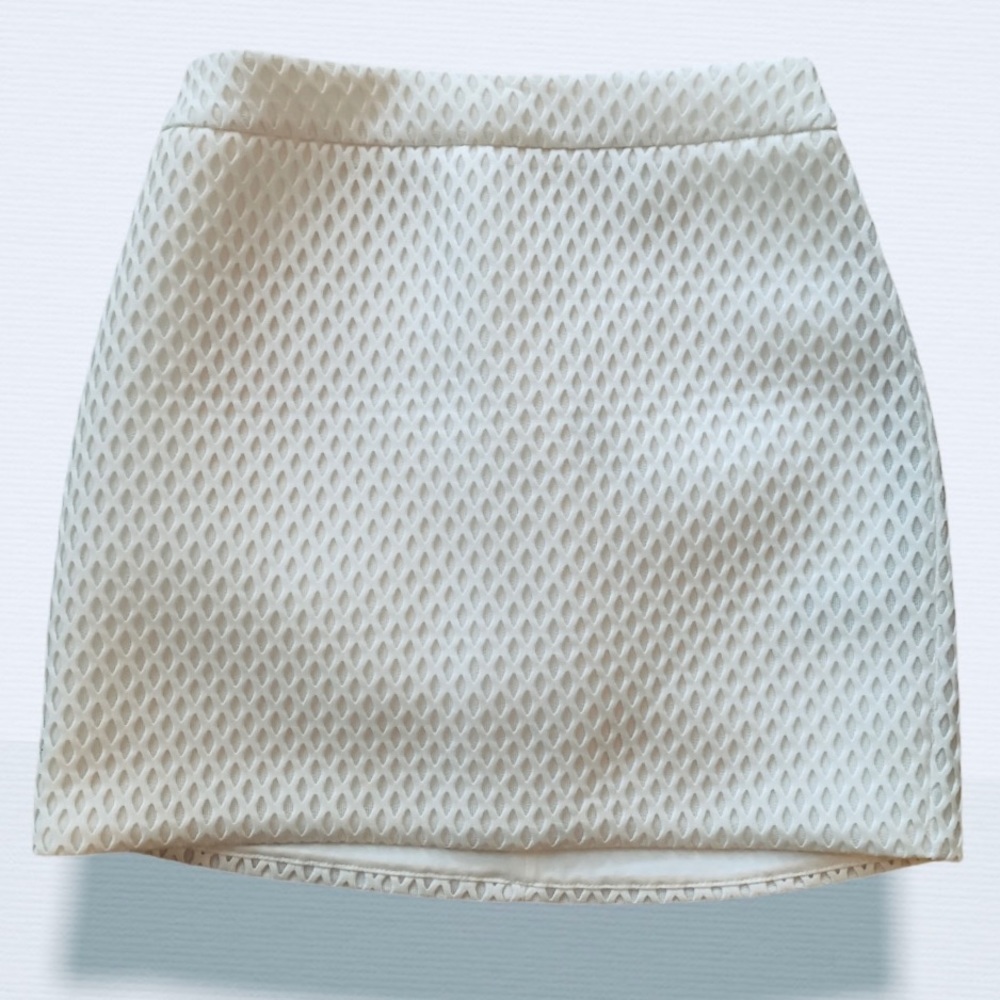 White Mini Skirt